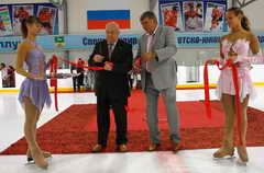 Малая ледовая арены Центрального района Новокузнецка открылась после реконструкции